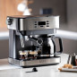 IZZY 2σε1 Αυτόματη Μηχανή Espresso & Καφετιέρα Φίλτρου IZ-6005