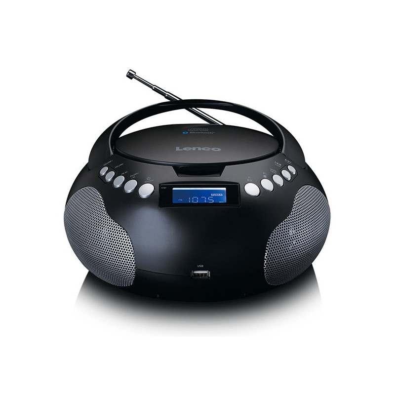 Lenco Portable FM Radio CD-USB Player With Bluetooth SCD-331