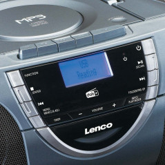 Lenco Portable  SCD-6800 with CD / MP3 / USB / Cassette / Radio