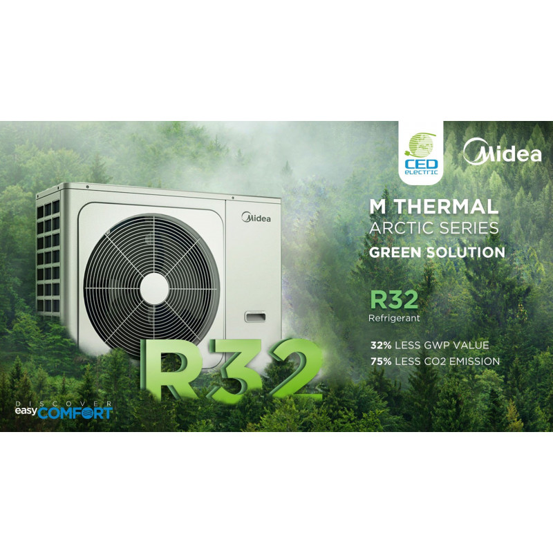 Midea HEAT PUMP MHC-V16W/D2RN8-B /16kW 65°C Monoblock