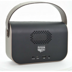 Aiwa RBTU-600 Portable Radio Rechargeable with Bluetooth and USB