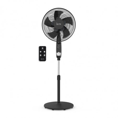 IZZY Stand Fan IZ-9033 16΄΄ Double Blades – Remote Control – 70W