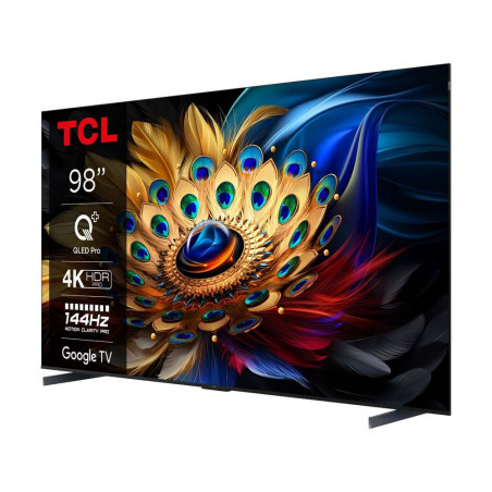 TCL 98" QLED 98C655  Τηλεόραση Google TV 4K