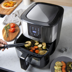 IZZY Digital Air Fryer Inox XXL 9Lt with Window IZ-8227