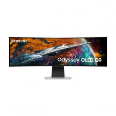 SAMSUNG LS49CG950SUXDU Odyssey OLED G95SC Κυρτή Gaming Οθόνη Ηλεκτρονικού Υπολογιστή, 49"