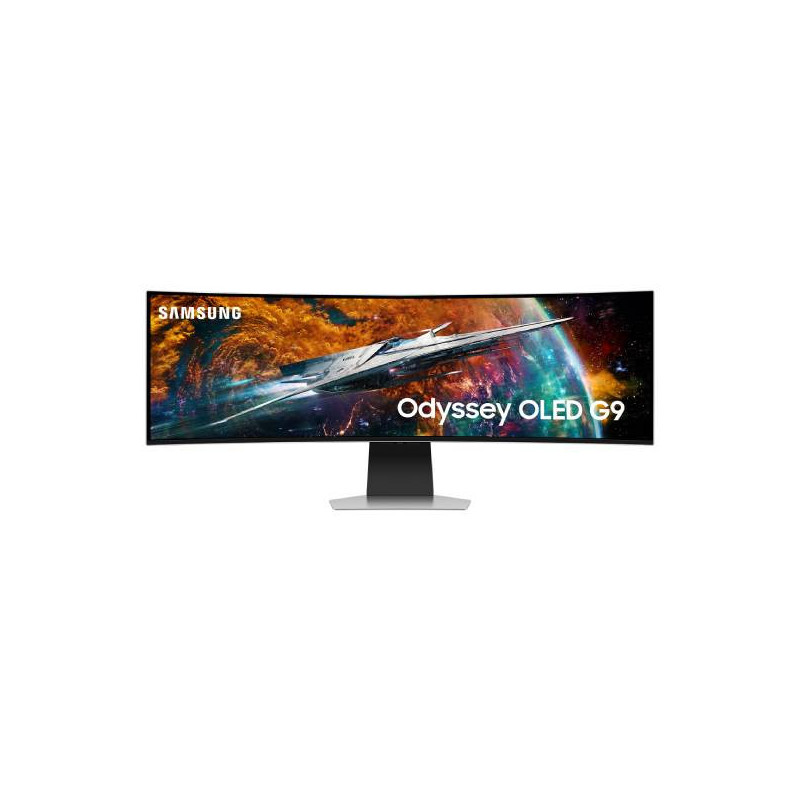 SAMSUNG LS49CG950SUXDU Odyssey OLED G95SC Κυρτή Gaming Οθόνη Ηλεκτρονικού Υπολογιστή, 49"