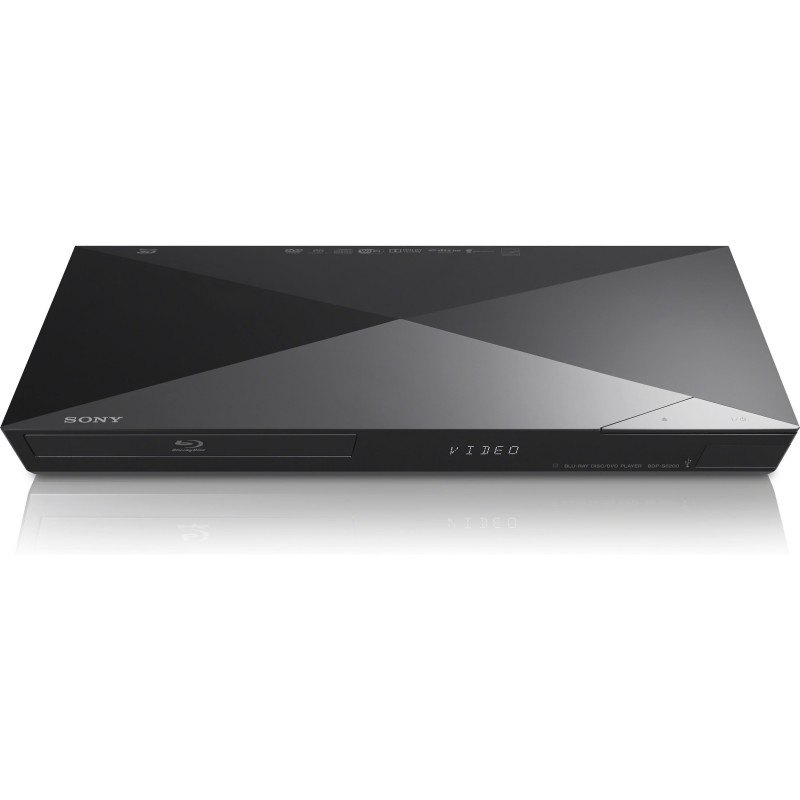 Sony BDP-S6200 3D Blu-ray player with 4K upscaling and Wi-Fi®