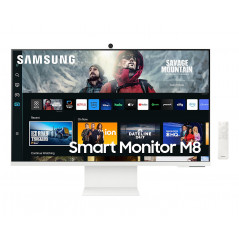 Samsung M8 M80C VA HDR Smart Monitor 32" 4K 3840x2160 με Χρόνο Απόκρισης 4ms GTG