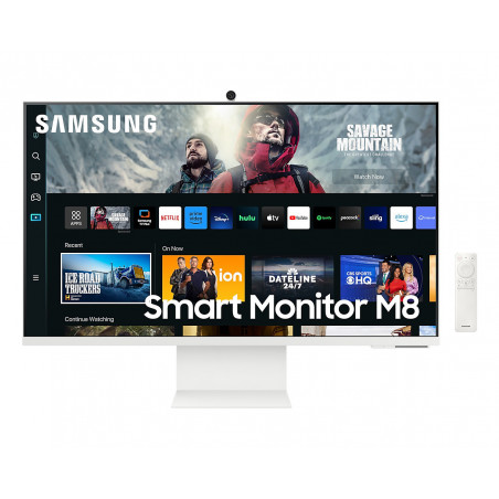 Samsung M8 M80C VA HDR Smart Monitor 32" 4K 3840x2160 με Χρόνο Απόκρισης 4ms GTG