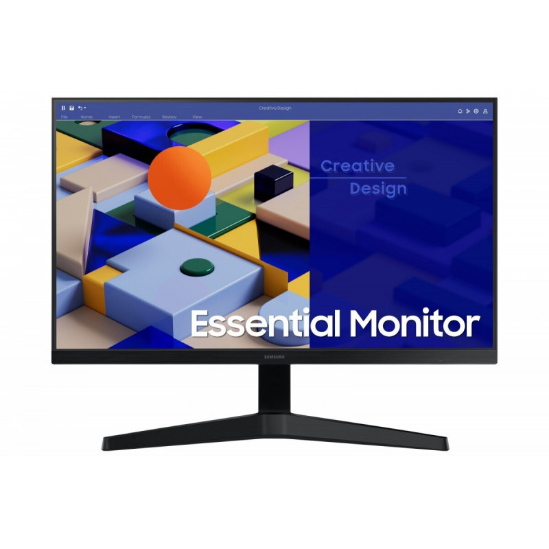 Samsung S24C312EAU IPS Monitor 24" FHD 1920x1080 με Χρόνο Απόκρισης 5ms GTG