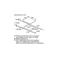 Bosch Ceramic Hob Series 4 / PKE61RBA2E