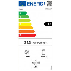 Bosch Ψυγειοκαταψύκτης Series 6 / KGN76AXDR