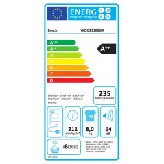 Bosch Dryer 8Kg Series 6 / WQG23108GR