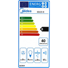 Midea Sliding Hood / 60L03-B