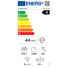 LG F4R7009TSSB 9kg Πλυντήριο Ρούχων