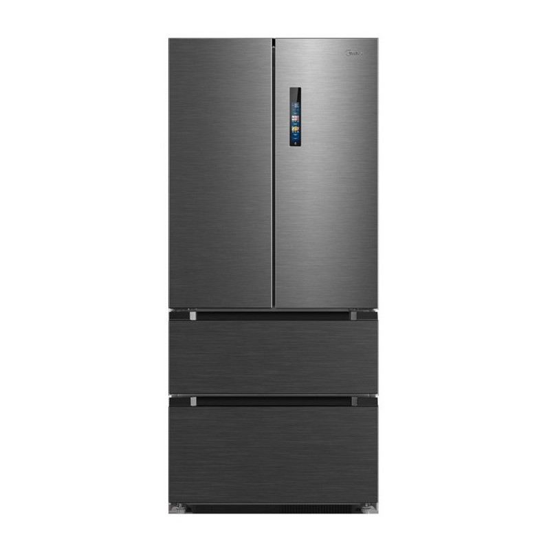 Midea Τετράθυρο Ψυγειο  MDRM692FIC45 Dark Inox