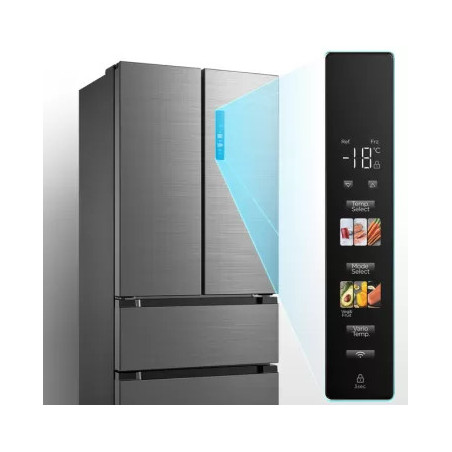 Midea 4-Door Refrigerator MDRM692FIC45 Dark Inox