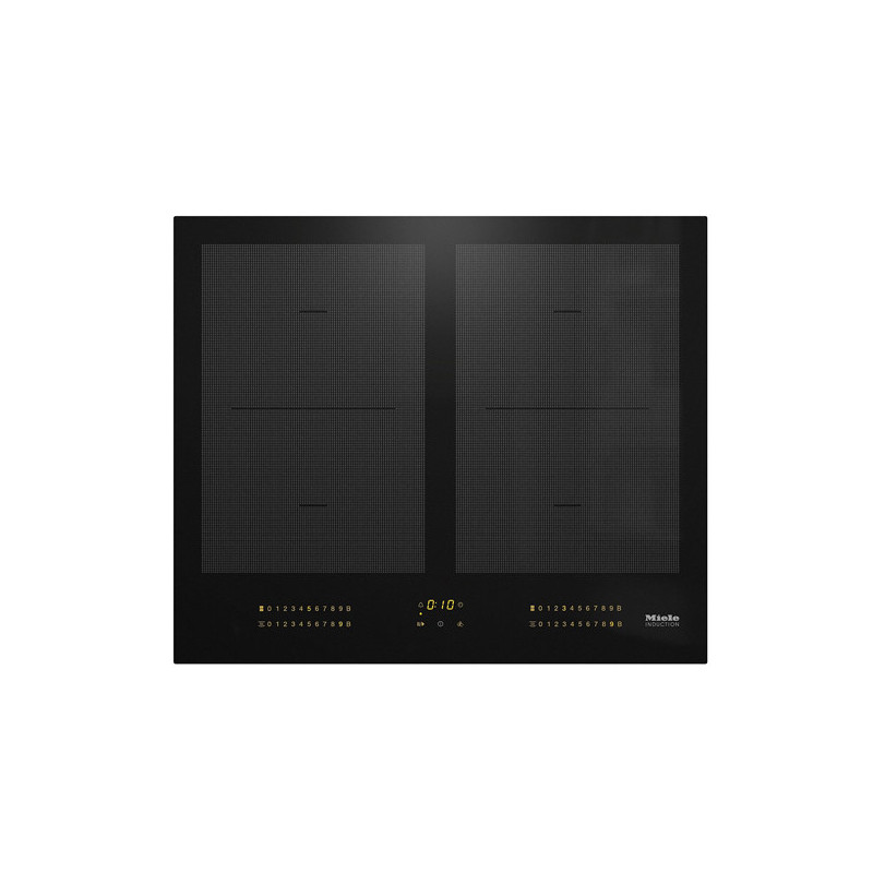 Miele KM7564 FL Induction Hob with Onset Controls with 4 PowerFlex Cooking Areas