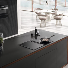 Miele KMDA 7473 FR-A Induction Hob With Built-In Hood