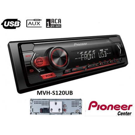 Pioneer  Στερεοφωνικό αυτοκινήτου / MVH-S120UB