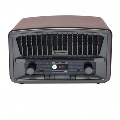 Roadstar HRA-270D+BT Retro Desktop Radio DAB+ with Bluetooth and USB Brown