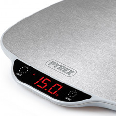 Pyrex XL SB-720 Ψηφιακή Ζυγαριά Κουζίνας 1gr/15kg Inox