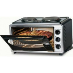 Princess AF-4000 Electric Countertop Oven 40lt with 3 Burners and Hot Air Function