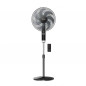 Midea FS40-23MR Electric Floor Fan with Remote Control & Timer