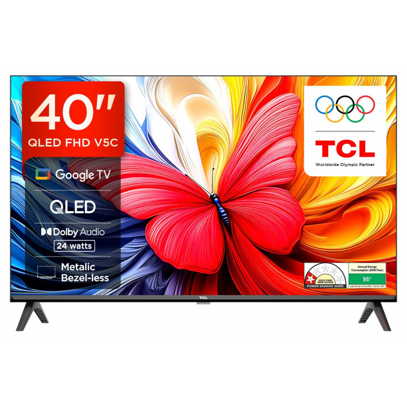 TCL 40'' V5C / FHD QLED TV New2025 TCL 40'' V5C / FHD QLED TV New2025