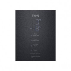 LG Fridge Freezer GBB569MCAMB