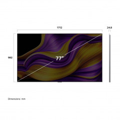 LG  77'' OLED77G55LW OLED EVO G5 / 4K Smart TV