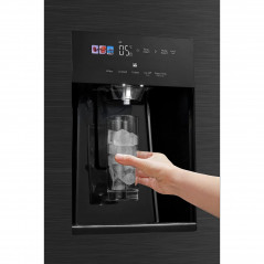 Midea MDRS761MYC45 Two Door Refrigerator Dark Grey