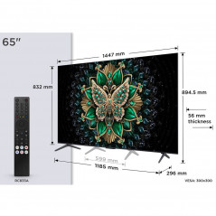 TCL 65'' QD Mini-LED 65C6K 4K Google TV