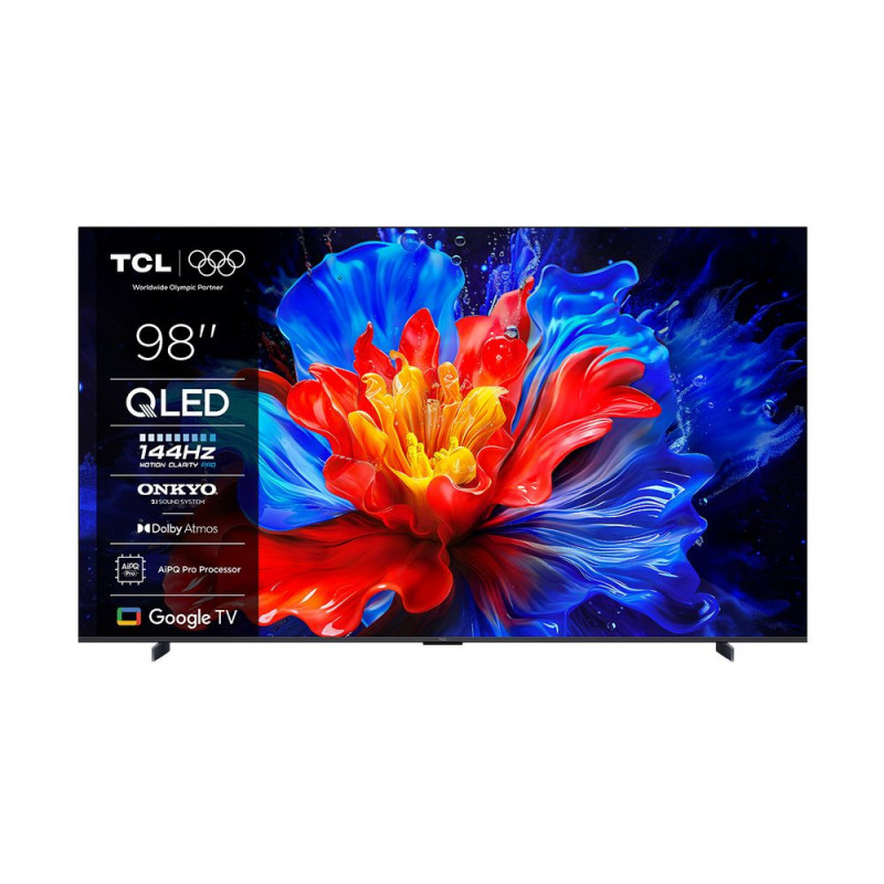 TCL 98" QLED 98P8K Google TV 4K TCL 98" QLED 98P8K Google TV 4K