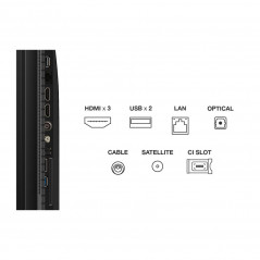 TCL 43" QLED 43P7K Google TV 4K