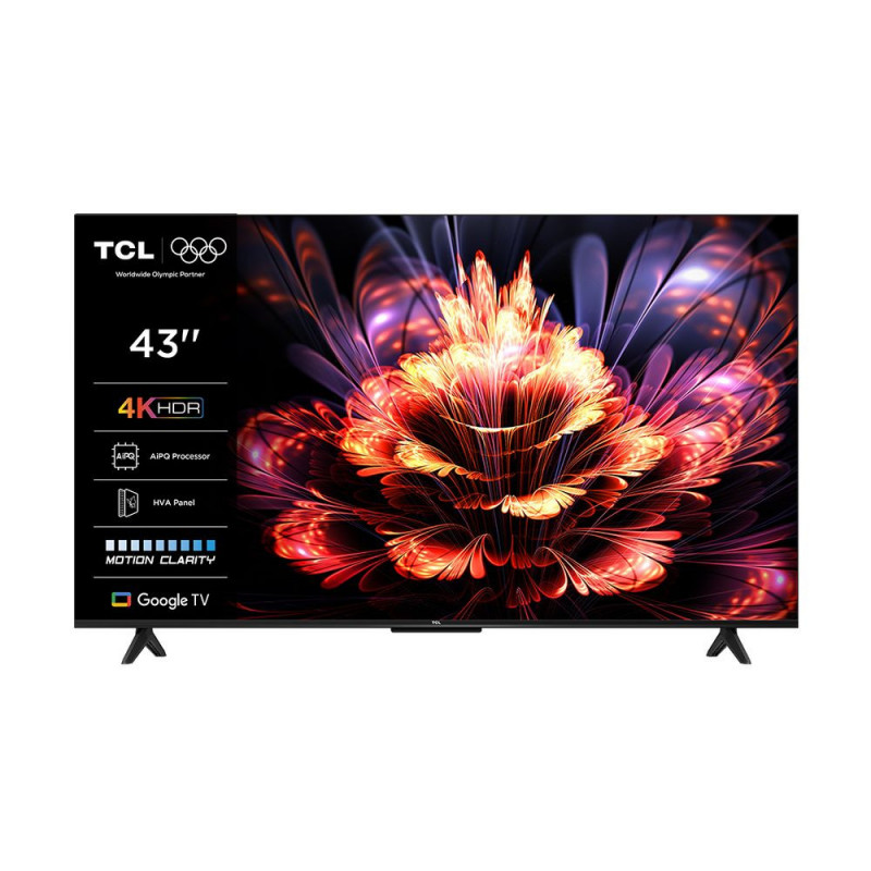 TCL 43'' 43V6C / 4K HDR Google TV New2025