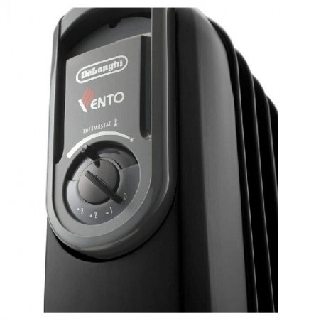 DELONGHI V551225 Oil Radiator, Black