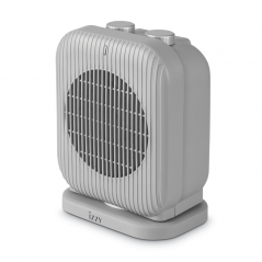 IZZY Bathroom & Room Oscillating Fan Heater Grey ΙΖ-9037