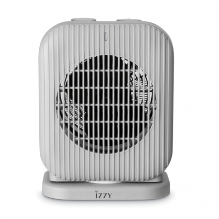 IZZY Bathroom & Room Oscillating Fan Heater Grey ΙΖ-9037