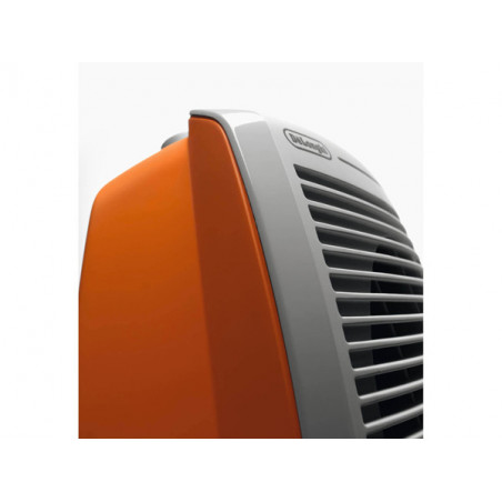 DELONGHI HVY1020 Aερόθερμο Δωματίου/Μπάνιου, Γκρίζο/Πορτοκαλί