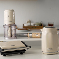 IZZY Sandwich Maker Panini Vintage Creme IZ-2025