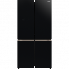 Hitachi R-WB640VRU0 (GBK) 4-Door SideBySide Refrigerator Glass Black