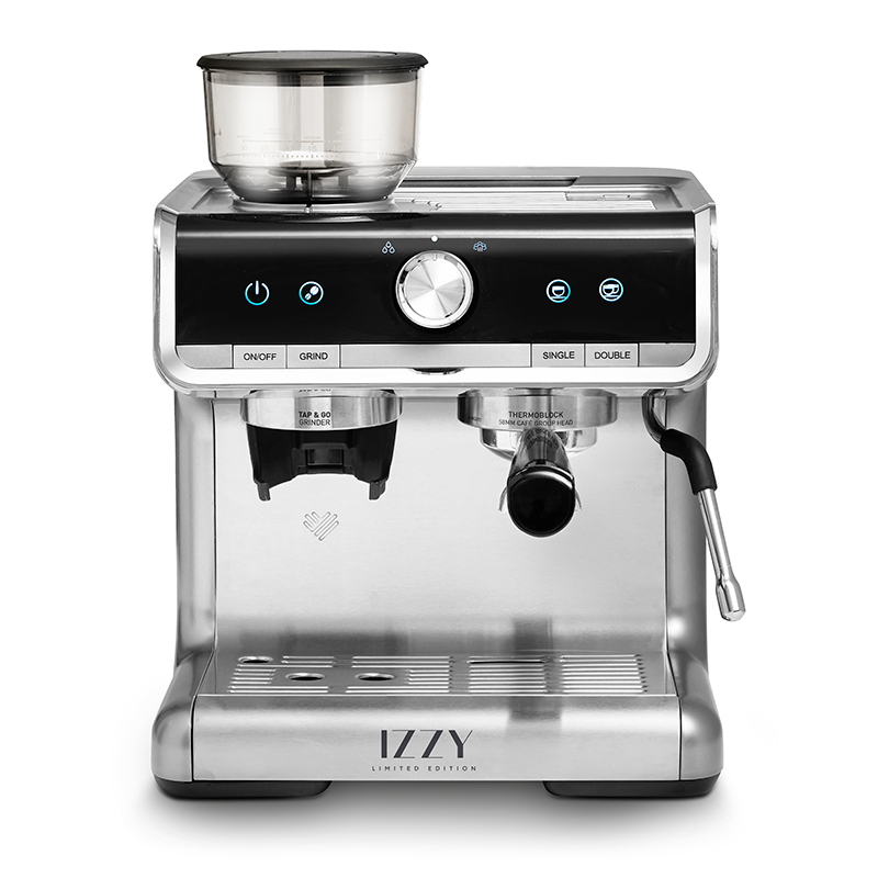IZZY 2in1 Automatic Espresso Machine & Coffee Grinder IZ-6007