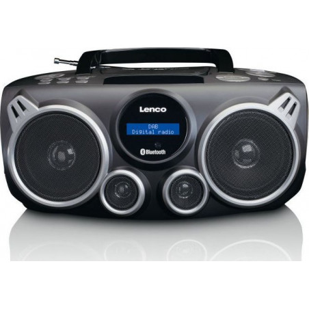 Lenco Portable FM Radio CD-USB Player With Bluetooth SCD-685