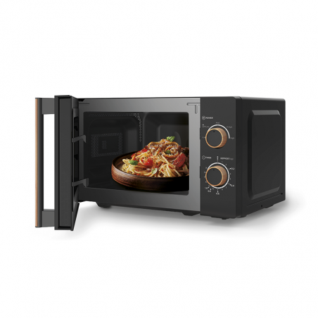 Izzy Microwave Oven with Wooden Details 20Lt IZ-8006